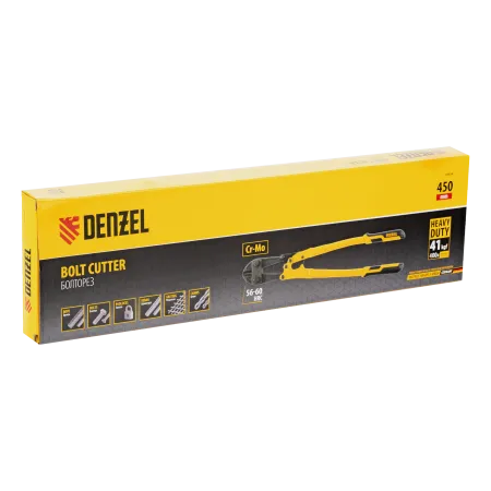 Болторез DENZEL 450 мм 18, Cr-Mo