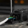Шнур сетевой Energy Series DENZEL, ПВС, 1,5 м, 3 x 1 мм, с неразборной вилкой, белый