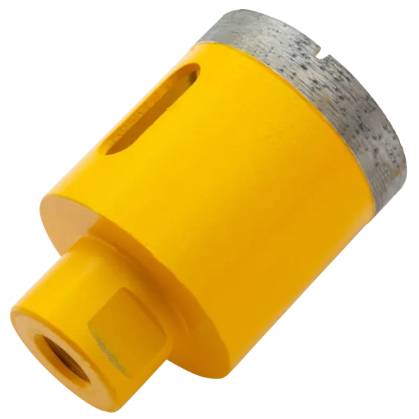 Сверло алмазное по керамограниту DENZEL 72689, 50 мм, М14, мокрая резка