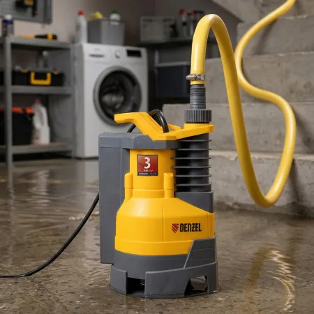 Дренажный насос DENZEL X-PRO DPХ950, 950 Вт, высота подъема 8.5 м, 15500 л/ч