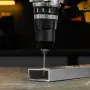 Сверло спиральное по металлу DENZEL 3,5 x 70 мм, Р6М5, Golden Tip, 2шт.