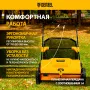 Механический собиратель листьев Denzel 100л