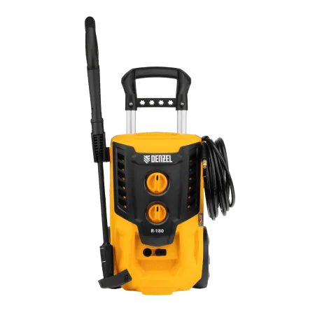 Моечная машина высокого давления DENZEL R-180, 2200 Вт, 180 бар, 380 л/ч, колесная