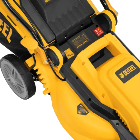 Газонокосилка электрическая DENZEL GMC-1800, шир. 38см, 1800 Вт, 6 уров., травосб. 35 л