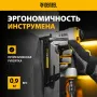 Степлер пневматический DENZEL PS8016 для прямоугольных скоб 21GA от 6 до 16 мм