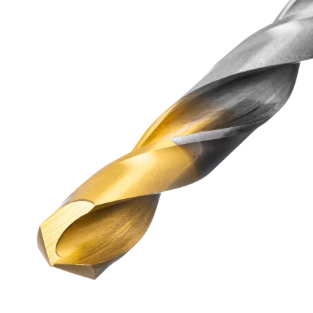 Набор сверл по металлу DENZEL, 1-13 мм, Р6М5-TiN, Golden Tip, 25 шт