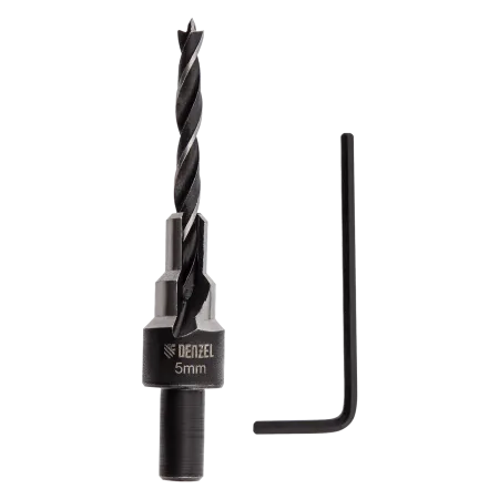 Сверло-зенкер под конфирмат DENZEL 5 мм