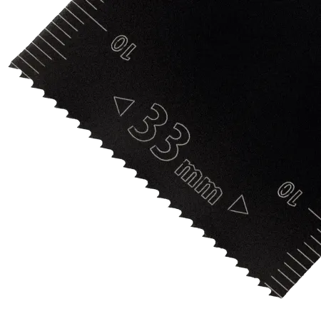 Насадка для МФИ DENZEL 782305 режущая пазовая прямая, BiM, по металлу и дереву, 33 x 1.4 мм