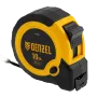 Рулетка DENZEL 10м х 25мм, двухкомп. корпус, кнопка-пауза