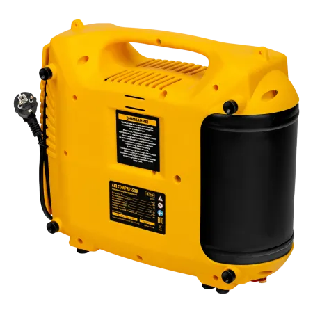 Компрессор воздушный DENZEL DL1300, 10 бар, 1,3 кВт 180 л/мин 5 л, с набором аксессуаров