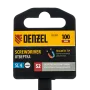 Отвертка DENZEL SL4х100 мм, S2, 3к рукоятка