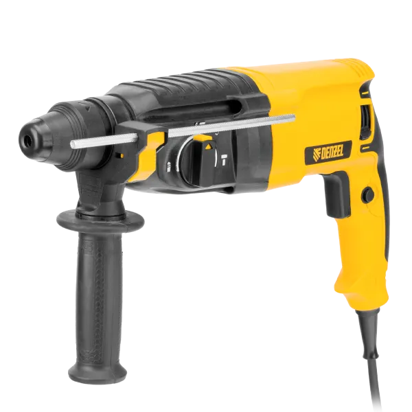 Перфоратор электрический DENZEL RHB-800-26, SDS-plus, 800 Вт, 3 Дж, 4 реж.