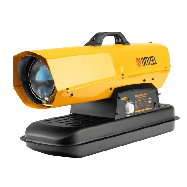 Дизельная тепловая пушка DENZEL DHG-25i, 25 кВт, 600 м3/ч, прямой нагрев, термостат