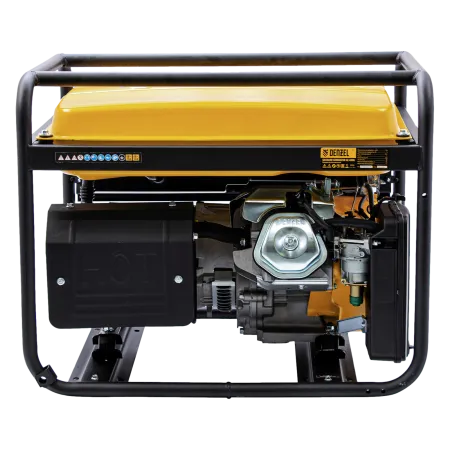 Генератор бензиновый DENZEL GE 6900, 5.5 кВт, 220 В/50 Гц, 25 л, ручной старт
