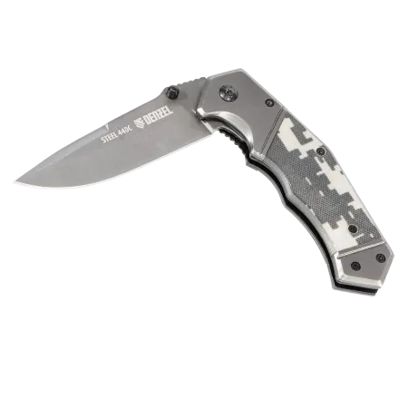 Нож складной DENZEL многоцелевой, системы Liner-Lock, с накладкой G10 на эргономичной рукоятке