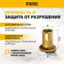 Заклепки резьбовые DENZEL стальные, оцинкованные, М4, пластиковый кейс, 140 шт.