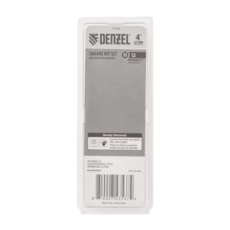 Набор бит DENZEL S2x100 мм, 5 шт.