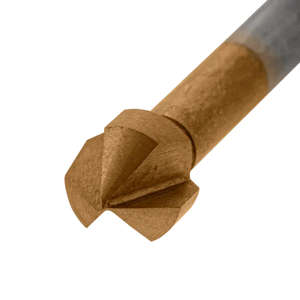 Зенковка конусная DENZEL под М5, HSS, по металлу, 6-гранный хвостовик