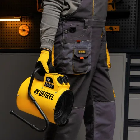 Тепловая пушка DENZEL SFH-5000, 230 В, 260 м3/ч, вентилятор 3 режима, 3/4.5 кВт