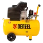 Компрессор воздушный DENZEL DC1500/50, 1.5 кВт, прямой привод, 50 литров, 220 л/мин