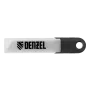 Лезвия DENZEL 18 мм, сталь SK5 - 0,6 мм, усиленные, 5 штук