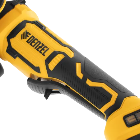 Машина шлифовальная угловая аккумуляторная бесщет. DENZEL AGH-BL-20-125, Li-Ion, 20 В