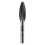 Борфреза по металлу DENZEL твердосплавная, элипсообразная, тип-H, 12 мм