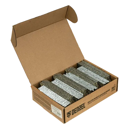 Гвозди DENZEL для пнев. нейлера (оцинк.), длина - 75 мм, диам. - 3,05 мм, 2000 шт.