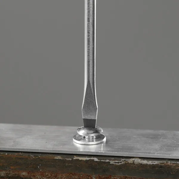 Отвертка DENZEL SL6x100 мм, S2, 3к рукоятка