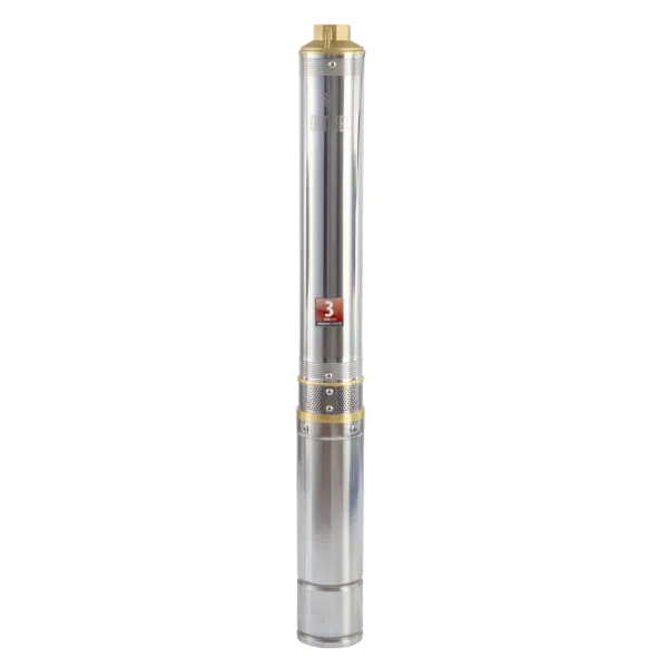 Скважинный насос DENZEL DWC-4-80, 1500 Вт, 5700 л/ч, напор 80 м, центробежный, диаметр 4