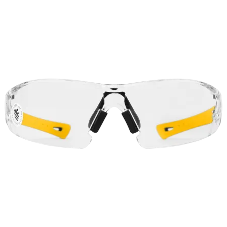 Очки защитные DENZEL открытые, поликарбонатные, прозрачная линза, 2х комп.дужки