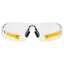 Очки защитные DENZEL открытые, поликарбонатные, прозрачная линза, 2х комп.дужки