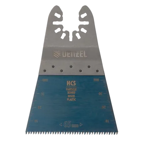 Насадка для МФИ DENZEL 782313 режущая прямая, HCS, по дереву, ламинату 65 х 1.8 мм