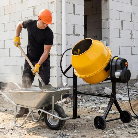 Бетоносмеситель DENZEL B-180, 700 Вт, 180 л