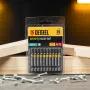 Бита DENZEL HEX 3х50, сталь S2, шестигранный профиль, 10 шт. Е 6,3