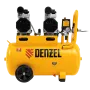 Компрессор безмасляный, малошумный DENZEL DLS 1500/50, 1500 ВТ, 2x750, 50 л, 260 л/мин