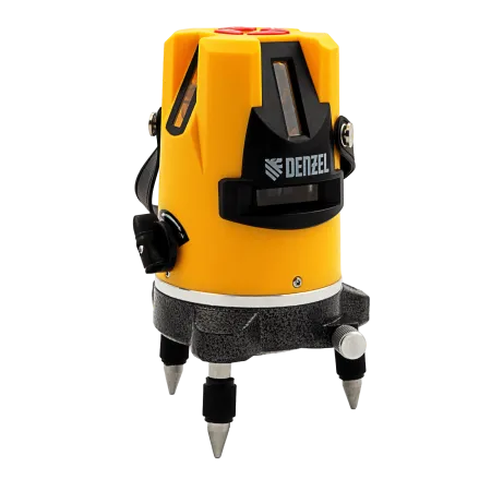 Лазерный уровень DENZEL LX3, 10 м, ± 0.3 мм/1 м, 635 нм, резьба 5/8 дюйм