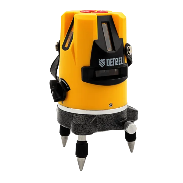 Лазерный уровень DENZEL LX3, 10 м, ± 0.3 мм/1 м, 635 нм, резьба 5/8 дюйм