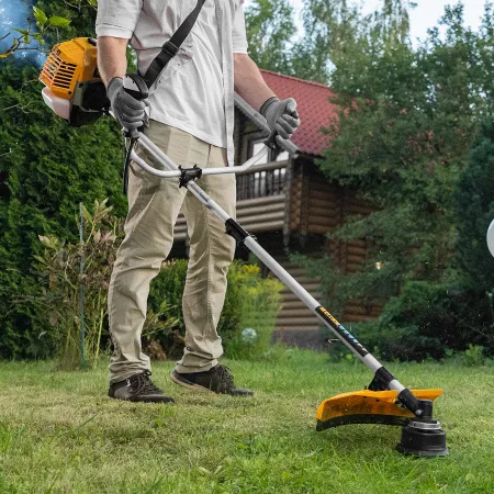 Триммер бензиновый DENZEL DR-43S, 43 см3, разъемная штанга