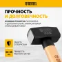 Кувалда DENZEL 1000 г, кованая головка, буковая рукоятка