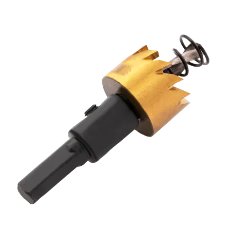 Коронка по металлу DENZEL 724102, 21 мм, HSS, нитридтитановое покрытие