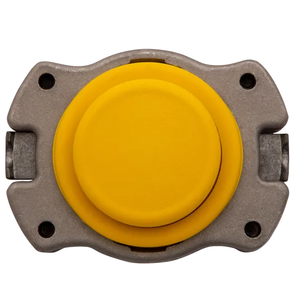 Триммерная головка DENZEL 96363, универсальная, алюминий, шайба 8 мм, 10 мм