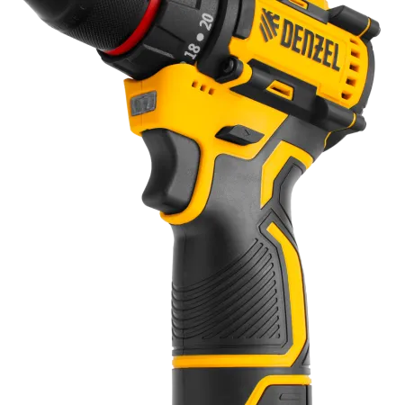 Дрель-шуруповерт аккумуляторная бесщет. DENZEL CDH-BL-12, Li-Ion, 12 В