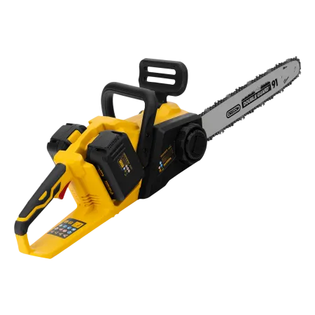 Аккумуляторная цепная пила DENZEL RCS400-36, Li-ion, 36 В, 4 Ач, шина 400 мм, бесщеточная