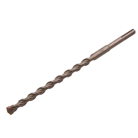 Бур по бетону DENZEL 705032, 14 x 260 мм, двойная спираль, три пылеотводящие кромки