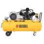 Компрессор воздушный DENZEL BCW3000-T/100, 3.0 кВт, ременный привод, 100 литров, 520 л/мин