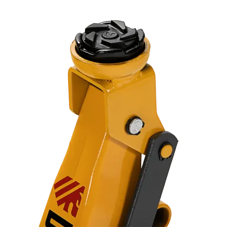 Домкрат гидравлический DENZEL подкатной с фиксатором, 2 т, 130-330 мм