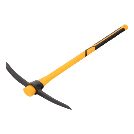 Кирка DENZEL 2000 г, узкая, фиберглассовая обрезиненная рукоятка 900 мм