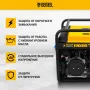 Генератор бензиновый DENZEL PS 90 EA, 9.0 кВт, 230В, 25 л, электростартер