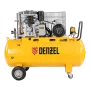 Компрессор воздушный DENZEL BCI4000-T/200, 4.0 кВт, ременный привод, 200 литров, 690 л/мин